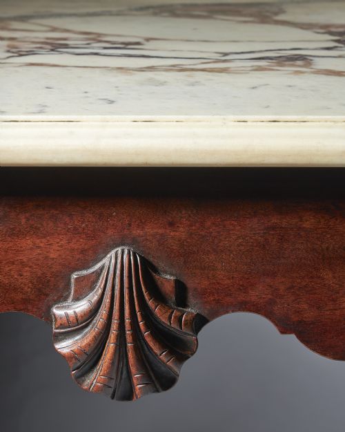 A DELIGHTFUL MID 18TH CENTURY IRISH MAHOGANY CONSOLE TABLE OF SMALL PROPORTIONS 29 CIRCA 17501760 - ADDITIONAL PHOTO 8