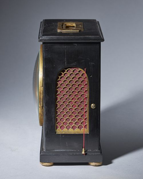 A UNIQUE EARLY 19TH CENTURY TRAVELLING CLOCK SIGNED FRENCH ROYAL EXCHANGE LONDON - ADDITIONAL PHOTO 6