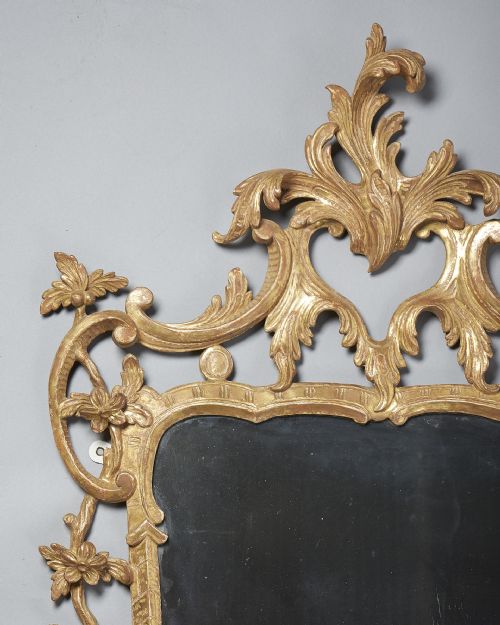 A FINE 18TH CENTURY GEORGIAN CHIPPENDALE GILTWOOD ROCOCO MIRRORCIRCA 1760 - ADDITIONAL PHOTO 4
