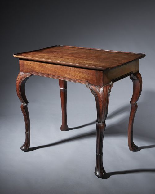 an important early 18th century irish silver table circa 1730 - CATEGORY: ANTIQUE TABLES - DATED GEORGIAN