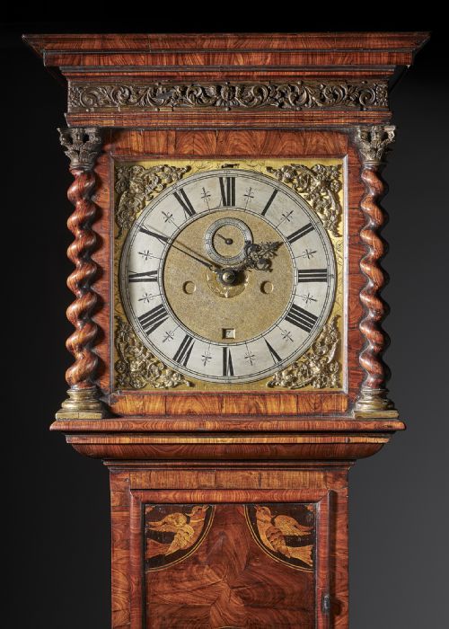 IMPORTANT CHARLES II 17TH CENTURY PRINCES WOOD AND MARQUETRY LONGCASE CLOCK - ADDITIONAL PHOTO 1