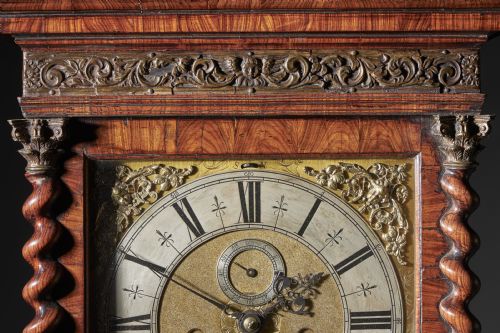 IMPORTANT CHARLES II 17TH CENTURY PRINCES WOOD AND MARQUETRY LONGCASE CLOCK - ADDITIONAL PHOTO 3