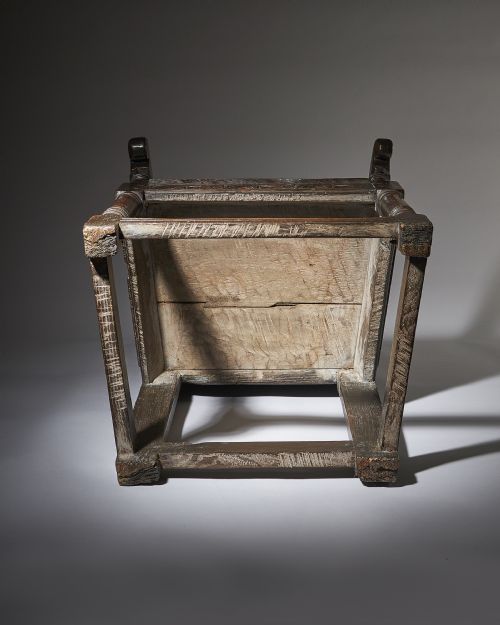 17TH CENTURY CARVED OAK WAINSCOT CHAIR THE YORKSHIRE CHAIR - ADDITIONAL PHOTO 3