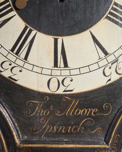 18TH CENTURY GEORGE II TAVERN OR ACT OF PARLIAMENT CLOCK CIRCA 1740 - ADDITIONAL PHOTO 6