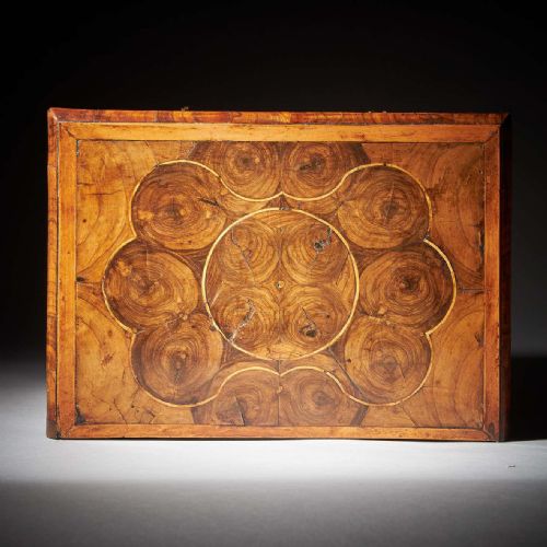 MINIATURE WILLIAM AND MARY DIMINUTIVE OLIVE OYSTER CHEST C16881702 - ADDITIONAL PHOTO 5