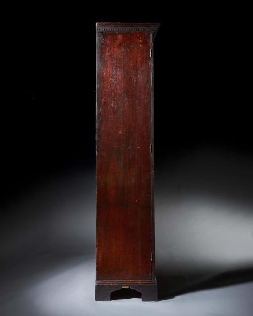 18TH CENTURY GEORGE III CHINOISERIE JAPANNED WARDROBE CHIPPENDALE PERIOD C1770 - ADDITIONAL PHOTO 13
