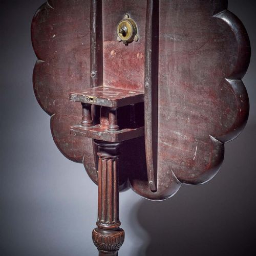 FINE 18TH CENTURY GEORGE III CHIPPENDALE MAHOGANY PIECRUST TRIPOD TABLE - ADDITIONAL PHOTO 8