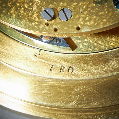 FINE AMERICAN TWO DAY MARINE CHRONOMETER SIGNED T S J D NEGUS NEW YORK - ADDITIONAL PHOTO 5
