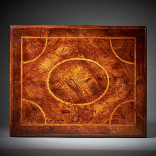 A RARE FIGURED WALNUT QUEEN ANNE GEORGE I LACE BOX CIRCA 17001720 - ADDITIONAL PHOTO 6