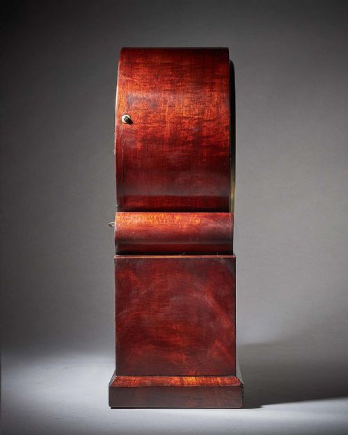 WILLIAM IV EARLY VICTORIAN EIGHTDAY MAHOGANY TABLE CLOCK BY WIDENHAM LONDON - ADDITIONAL PHOTO 6