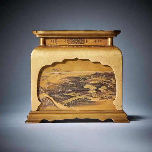 SIGNED 19TH C MEIJI DIMINUTIVE LACQUER STACKING CABINET C 18501867 JAPAN - ADDITIONAL PHOTO 4