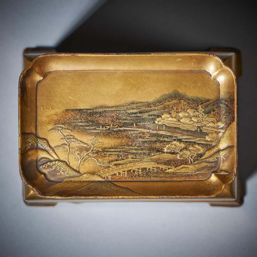 SIGNED 19TH C MEIJI DIMINUTIVE LACQUER STACKING CABINET C 18501867 JAPAN - ADDITIONAL PHOTO 6