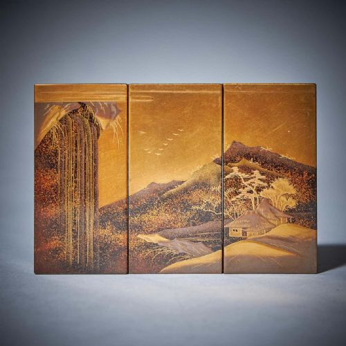 SIGNED 19TH C MEIJI DIMINUTIVE LACQUER STACKING CABINET C 18501867 JAPAN - ADDITIONAL PHOTO 7