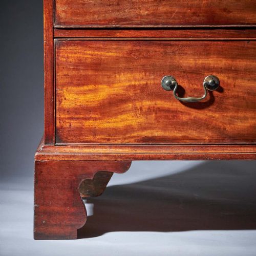18TH CENTURY GEORGE III MAHOGANY SECRETAIRE CHEST ON CHEST CIRCA 17701780 - ADDITIONAL PHOTO 10