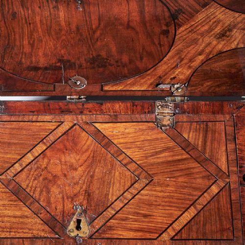 17TH CENTURY WILLIAM MARY WALNUT STRONGBOX OR COFFRE FORT CIRCA 16801700 - ADDITIONAL PHOTO 9