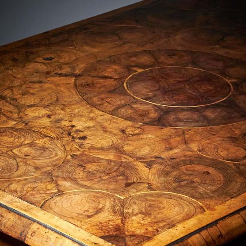 17TH CENTURY WILLIAM AND MARY OLIVE OYSTER TABLE CIRCA 16801700 - ADDITIONAL PHOTO 13