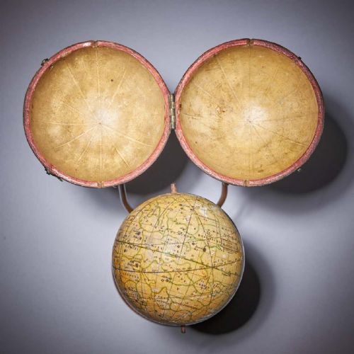 rare george iii celestial pocket globe by cary london - CATEGORY: ANTIQUE MISCELLANEOUS - DATED 18TH CENTURY