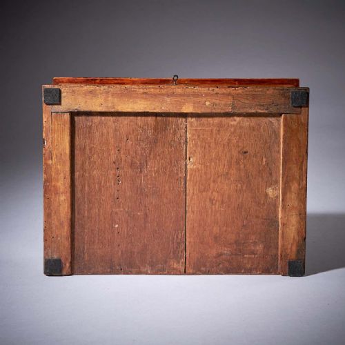 17TH CENTURY WILLIAM AND MARY OLIVE OYSTER LACE BOX CIRCA 16801700 - ADDITIONAL PHOTO 11