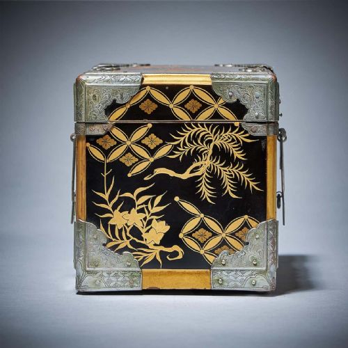 MINIATURE HASAMIBAKO TRAVELLING CHEST EDO PERIOD LATE 18TH EARLY 19TH CENTURY - ADDITIONAL PHOTO 4
