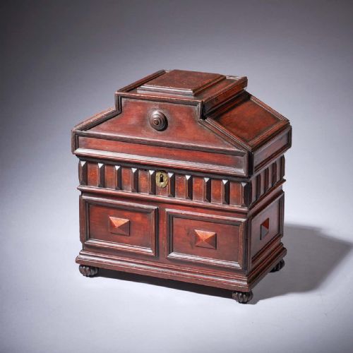 THE ELIZABETHAN 16TH CENTURY DIMINUTIVE CEDAR WOOD TABLE CASKET OR DESK BOX - ADDITIONAL PHOTO 2