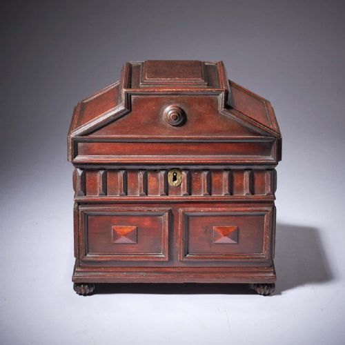 THE ELIZABETHAN 16TH CENTURY DIMINUTIVE CEDAR WOOD TABLE CASKET OR DESK BOX - ADDITIONAL PHOTO 3