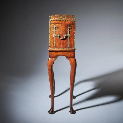 17TH CENTURY WILLIAM AND MARY ROSEWOOD COFFRE FORT ON STAND SECRET COMPARTMENTS - ADDITIONAL PHOTO 2