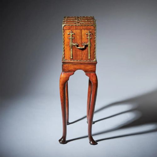 17TH CENTURY WILLIAM AND MARY ROSEWOOD COFFRE FORT ON STAND SECRET COMPARTMENTS - ADDITIONAL PHOTO 3
