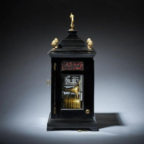 17TH CENTURY WILLIAM AND MARY EIGHTDAY SPRINGDRIVEN TABLE CLOCK CIRCA 1695 - ADDITIONAL PHOTO 2