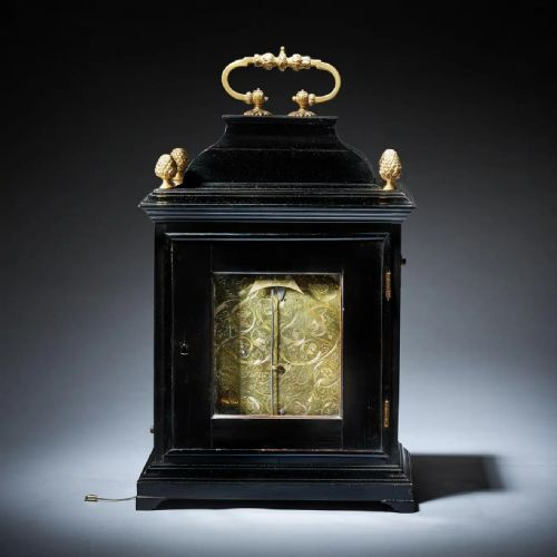 17TH CENTURY WILLIAM AND MARY EIGHTDAY SPRINGDRIVEN TABLE CLOCK CIRCA 1695 - ADDITIONAL PHOTO 3