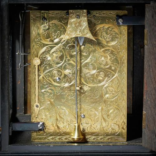 17TH CENTURY WILLIAM AND MARY EIGHTDAY SPRINGDRIVEN TABLE CLOCK CIRCA 1695 - ADDITIONAL PHOTO 5