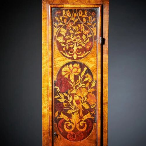 17TH CENTURY CHARLES II MONTH GOING 10 MARQUETRY LONGCASE CLOCK BY JOHN WISE - ADDITIONAL PHOTO 7