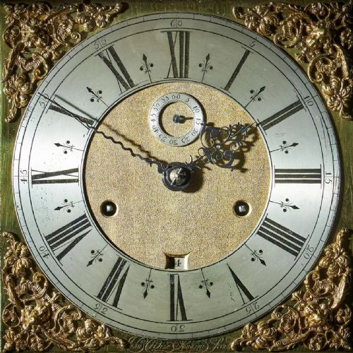 17TH CENTURY CHARLES II MONTH GOING 10 MARQUETRY LONGCASE CLOCK BY JOHN WISE - ADDITIONAL PHOTO 12