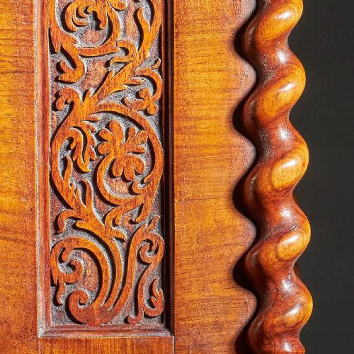 17TH CENTURY CHARLES II MONTH GOING 10 MARQUETRY LONGCASE CLOCK BY JOHN WISE - ADDITIONAL PHOTO 17