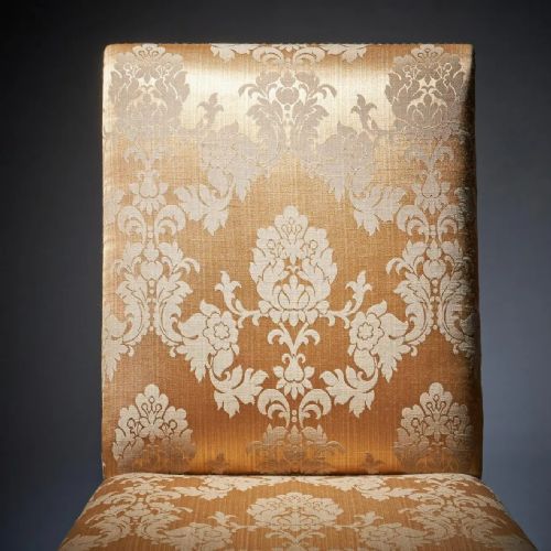 A PAIR OF 18TH C GEORGE II MAHOGANY HIGH BACK CHAIRS ON CARVED CABRIOLE LEGS - ADDITIONAL PHOTO 2