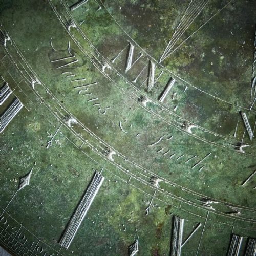 18TH CENTURY GEORGE III 12 BRONZE SUNDIAL BY WATKINS SMITH LONDON CIRCA 1760 - ADDITIONAL PHOTO 2