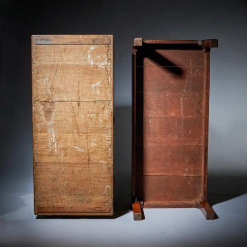 THE MOUNTBATTEN EARLY 18TH CENTURY GEORGE I BURL WALNUT CHAMBER CHEST - ADDITIONAL PHOTO 15