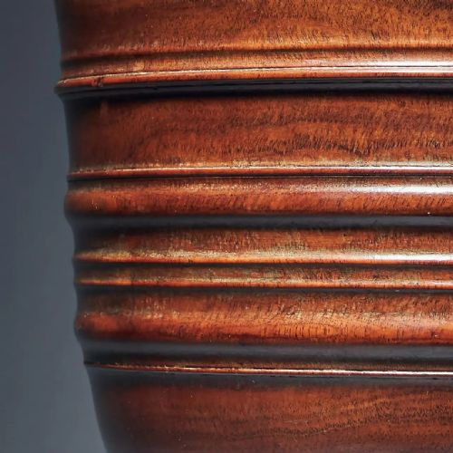 A FINE AND RARE 17TH CENTURY CHARLES II LIGNUM VITAE WASSAIL BOWL MUSEUM GRADE - ADDITIONAL PHOTO 3