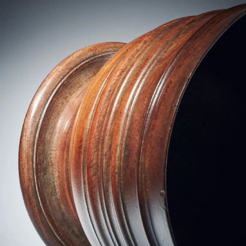 A FINE AND RARE 17TH CENTURY CHARLES II LIGNUM VITAE WASSAIL BOWL MUSEUM GRADE - ADDITIONAL PHOTO 11