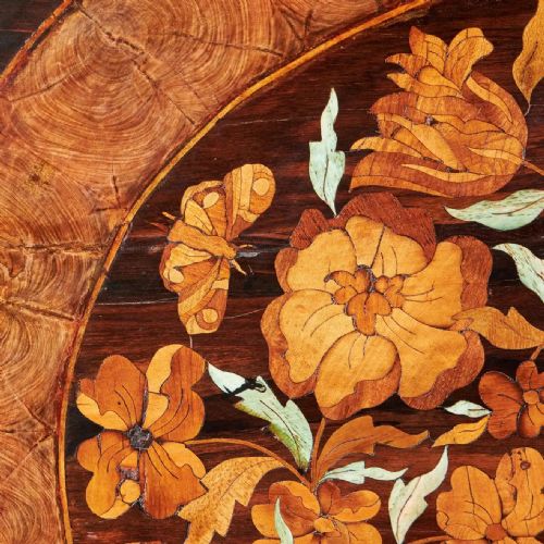 17TH CENTURY WILLIAM AND MARY OLIVE OYSTER MARQUETRY ESCRITOIRE CIRCA 1680 - ADDITIONAL PHOTO 12