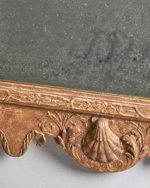 AN IMPORTANT 18TH CENTURY GEORGE I GILT GESSO MIRROR C 1725 - ADDITIONAL PHOTO 7