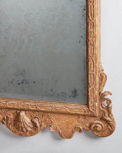 AN IMPORTANT 18TH CENTURY GEORGE I GILT GESSO MIRROR C 1725 - ADDITIONAL PHOTO 9