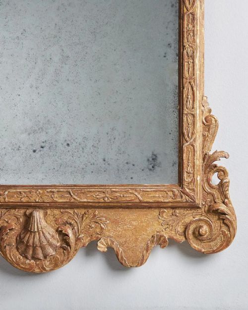 AN IMPORTANT 18TH CENTURY GEORGE I GILT GESSO MIRROR C 1725 - ADDITIONAL PHOTO 11