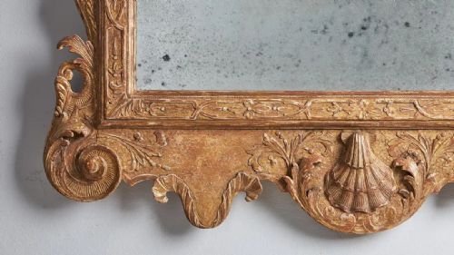 AN IMPORTANT 18TH CENTURY GEORGE I GILT GESSO MIRROR C 1725 - ADDITIONAL PHOTO 14