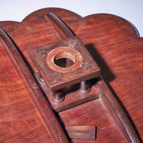 A FINE 18TH CENTURY GEORGE II MAHOGANY PIECRUST TRIPOD TABLE CIRCA 1750 - ADDITIONAL PHOTO 14