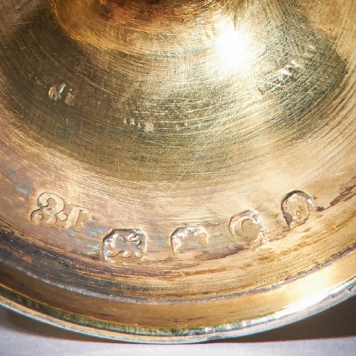 GEORGE III SILVERGILT PEPPER POT WITH THE ROYAL CYPHER OF QUEEN CHARLOTTE 1798 - ADDITIONAL PHOTO 11