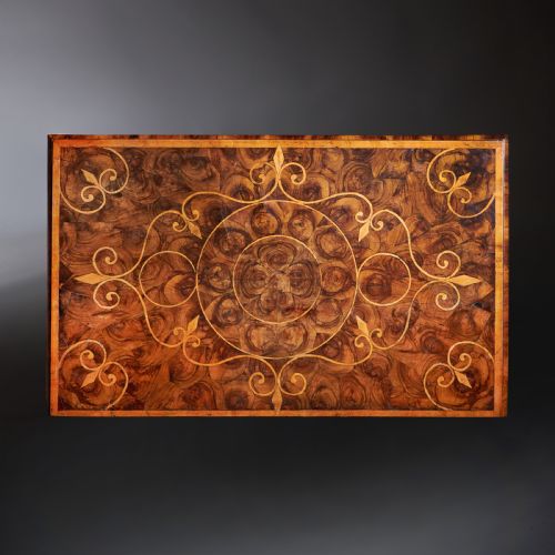 THE WILLIAM AND MARY LATE 17TH CENTURY OLIVE OYSTER CHEST CIRCA 1690 - ADDITIONAL PHOTO 10
