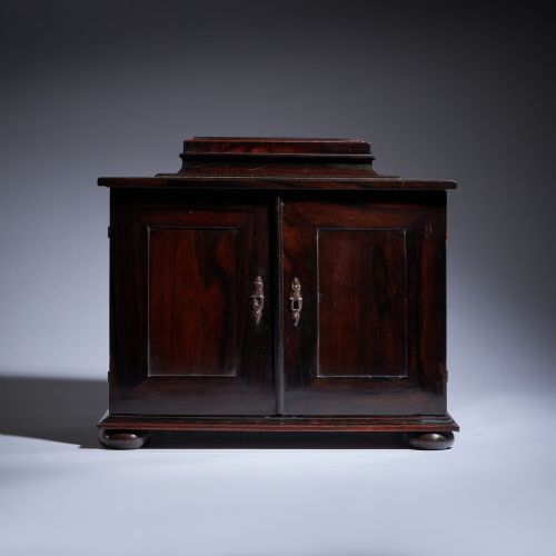 RARE 17TH CENTURY SOUTH GERMAN RENAISSANCE TABLE CABINET AUGSBURG