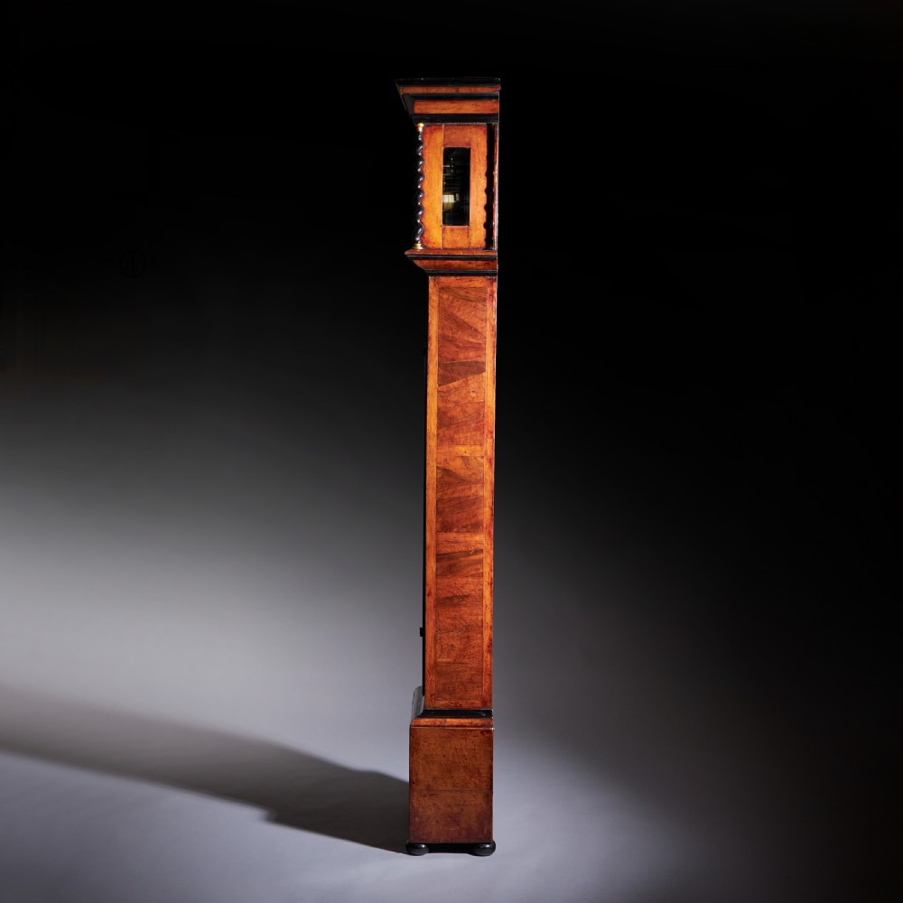 An Exceptional William and Mary 10 Inch Marquetry Longcase Clock by James Clowes, c. 1680 View XI