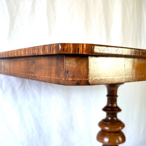 FINE 19THCENTURY ITALIAN NEOCLASSICAL MARQUETRY WALNUT CENTRE TABLE - ADDITIONAL PHOTO 15