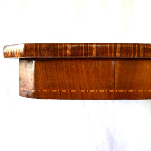 FINE 19THCENTURY ITALIAN NEOCLASSICAL MARQUETRY WALNUT CENTRE TABLE - ADDITIONAL PHOTO 16